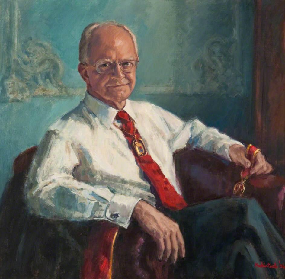 A portrait of Sir Graham Teasdale