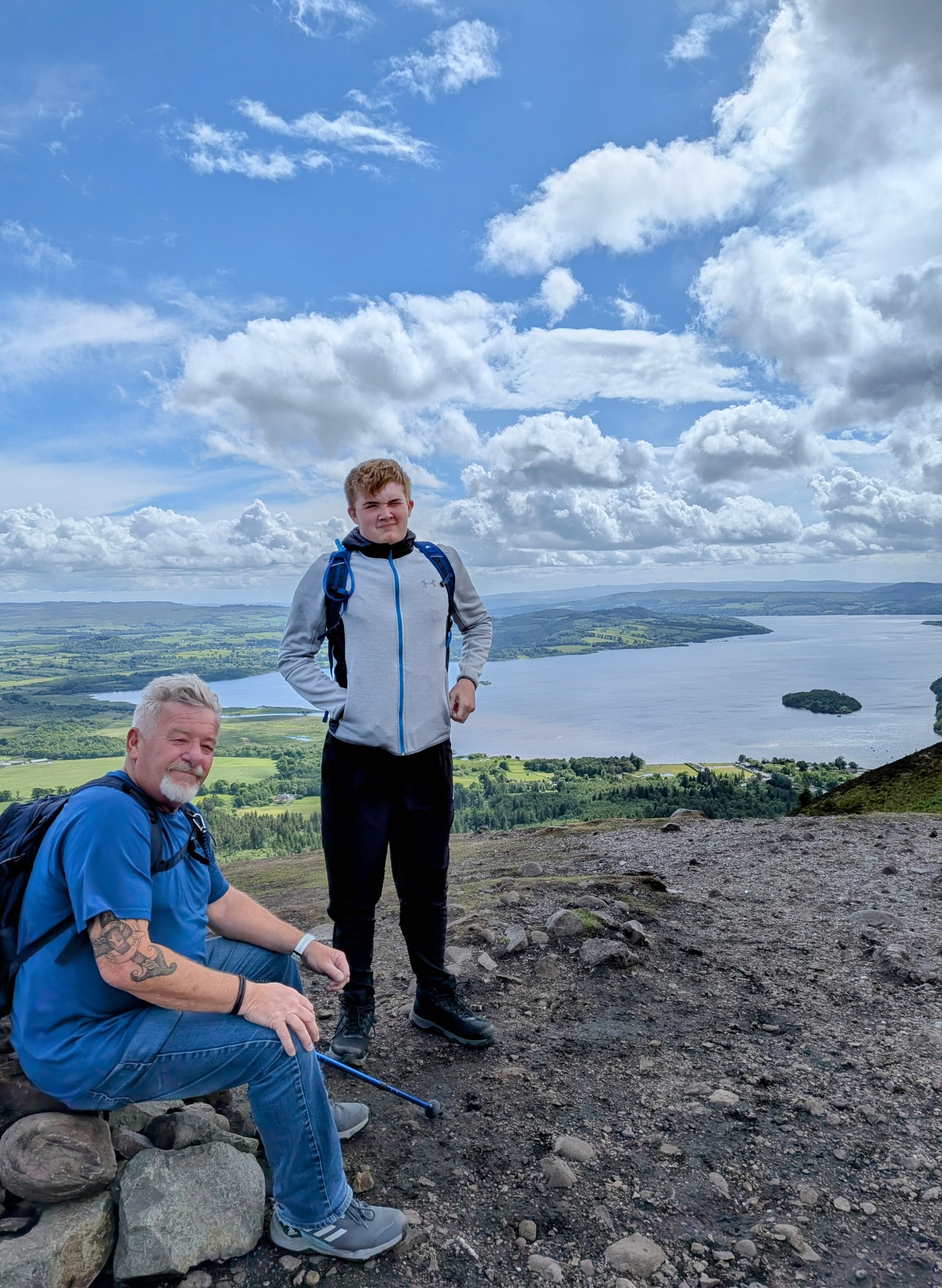Patient hillwalking
