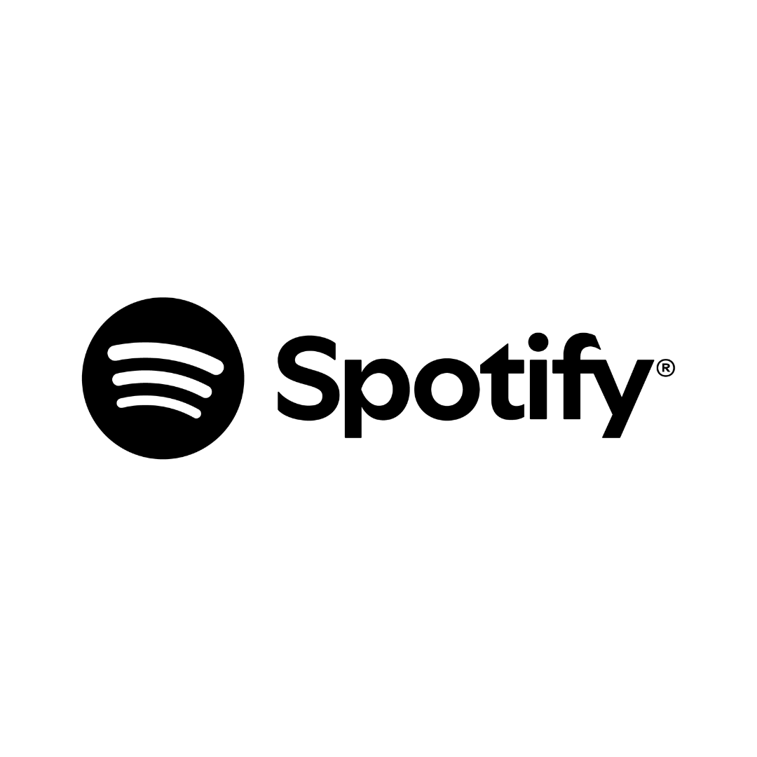 Spotify black logo