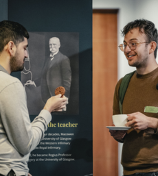 two people chatting at IMPACT course